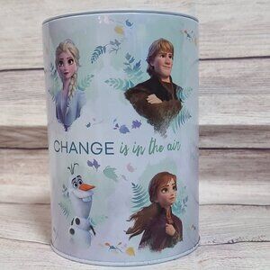 Disney Frozen Change Is In The Air Tin Coin Bank - NEW